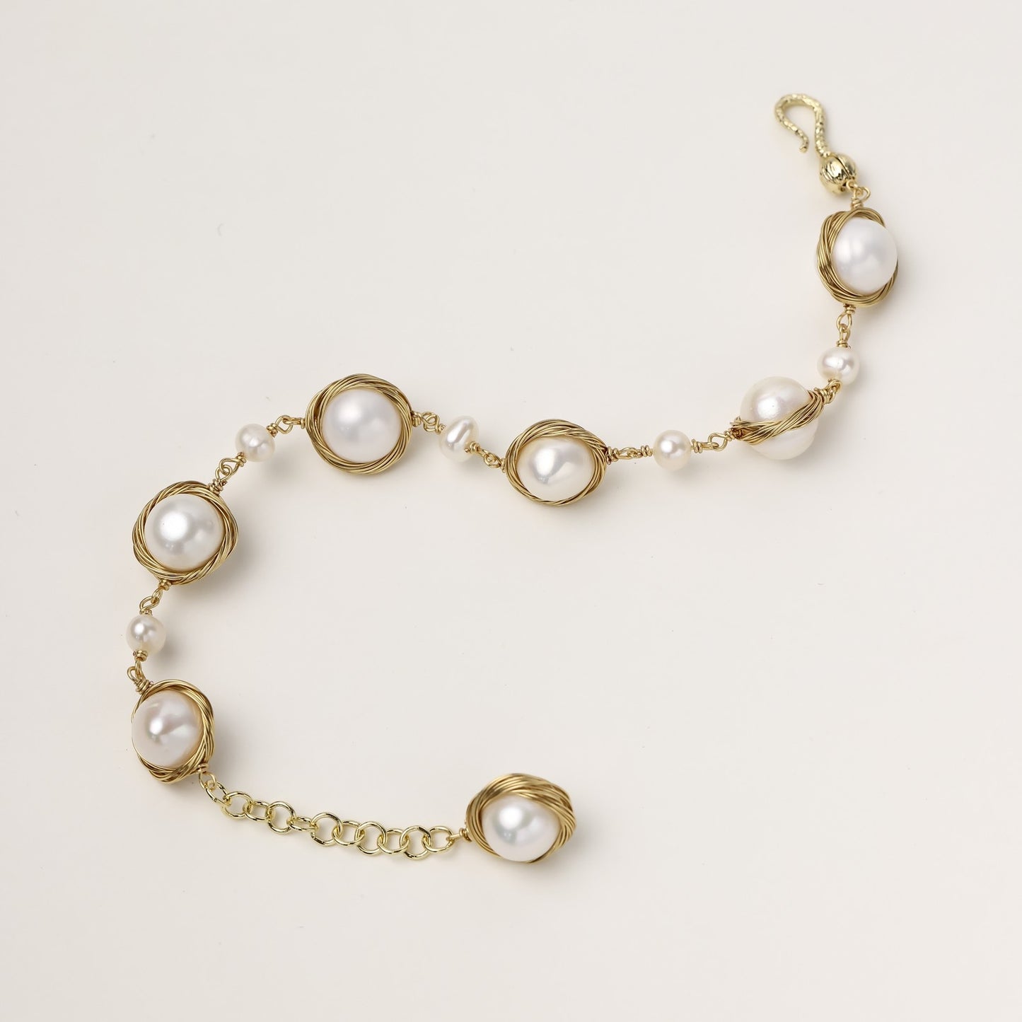 Where Softness Meets Strength Pearl Bracelet