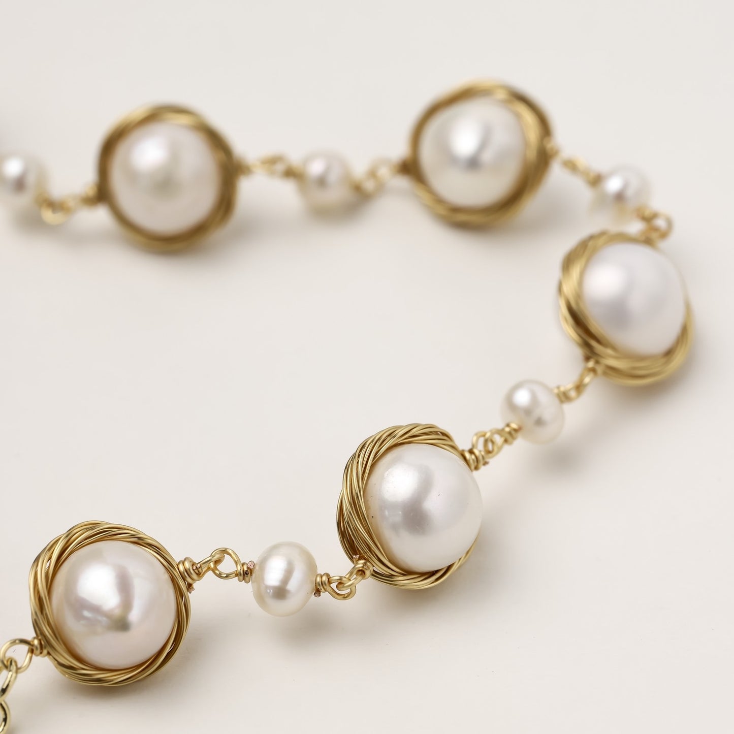Where Softness Meets Strength Pearl Bracelet