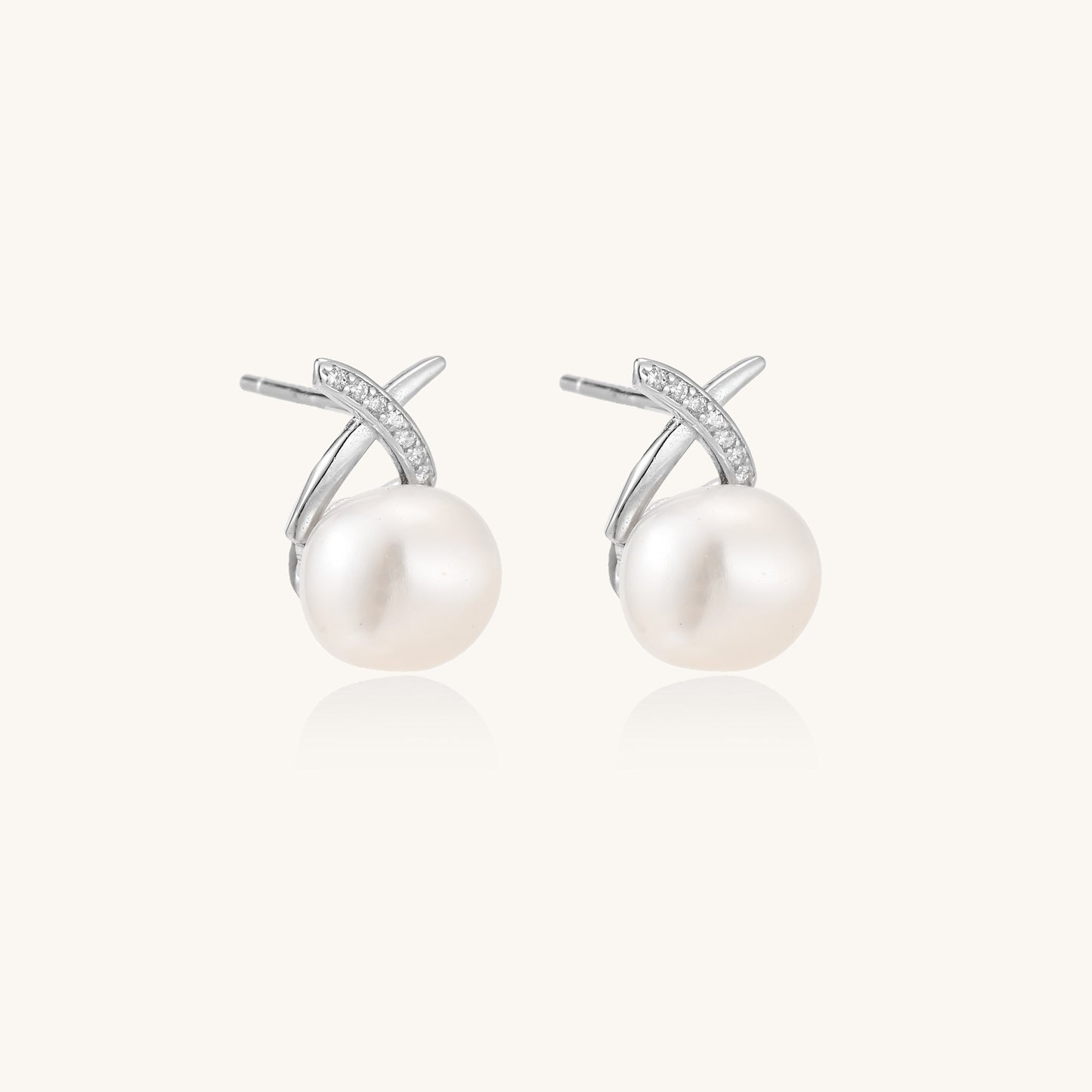 Luminous Pearl Drop Earrings