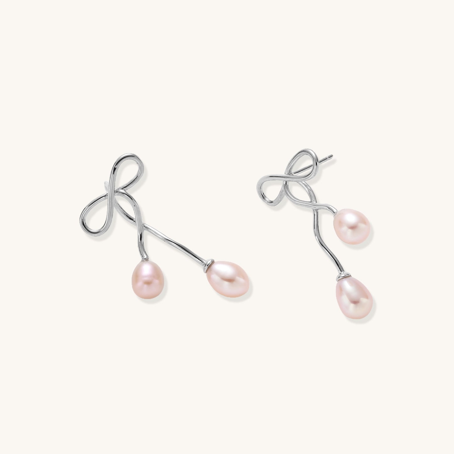 Ethereal Pearl Drop Earrings