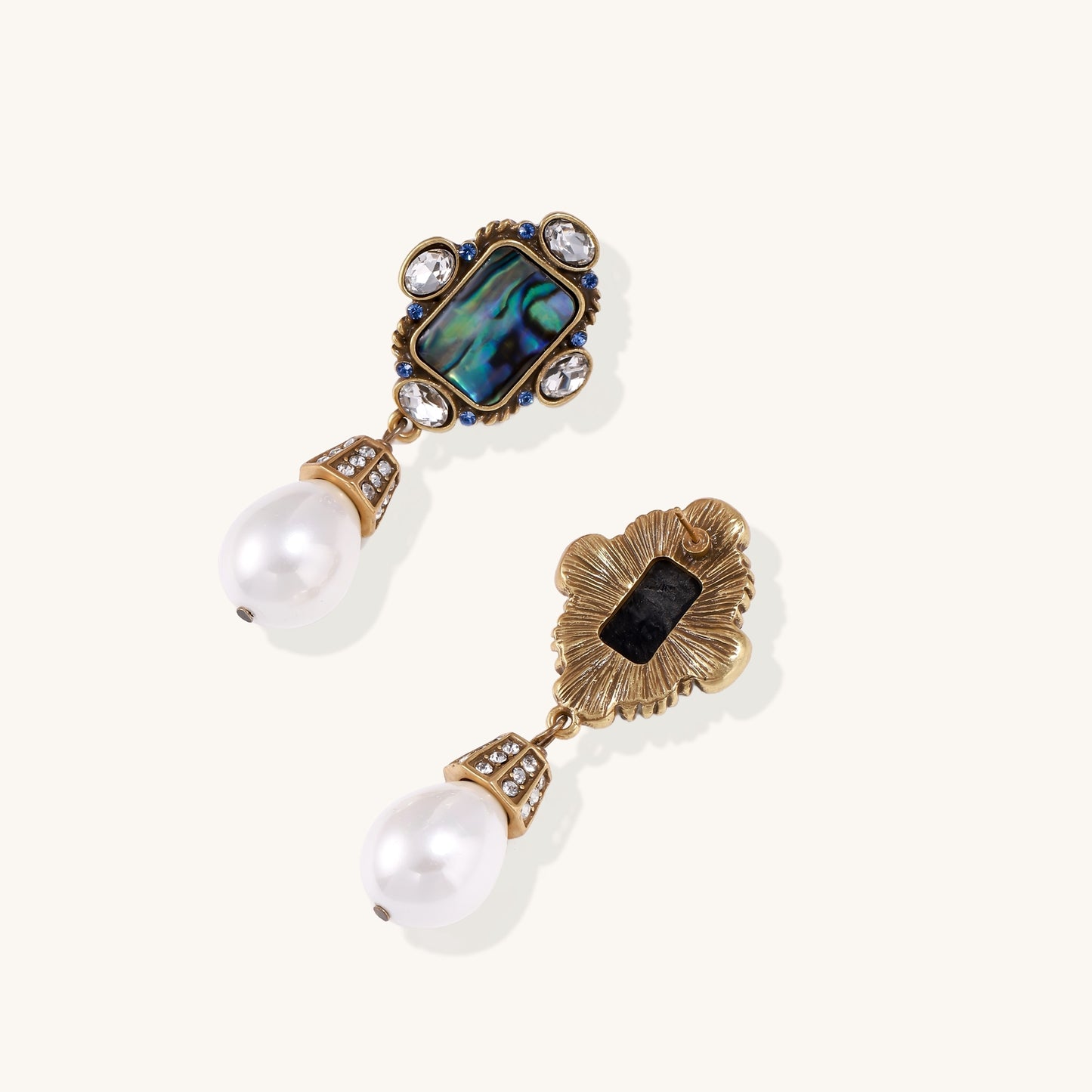 Baroque Pearl Drop Earrings