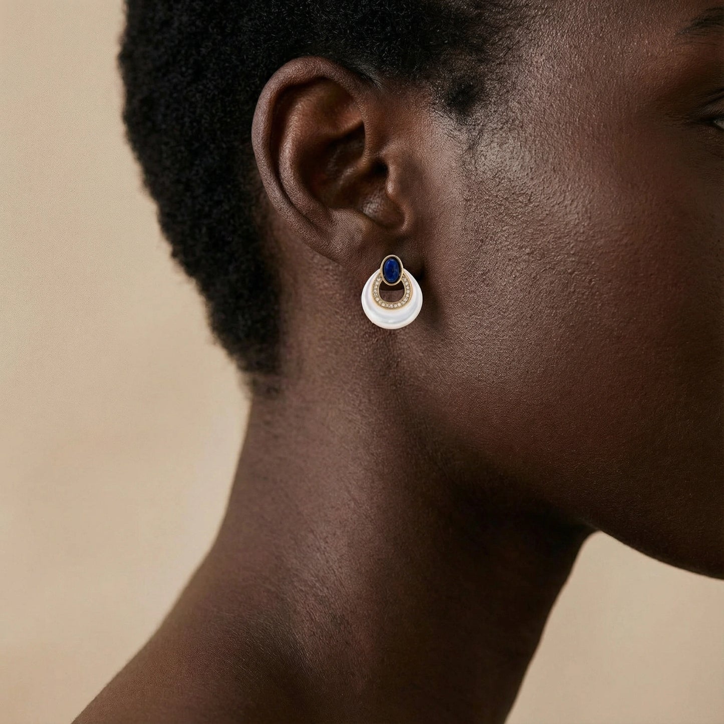 Boucles d'Oreilles Larme Céleste - Aurery