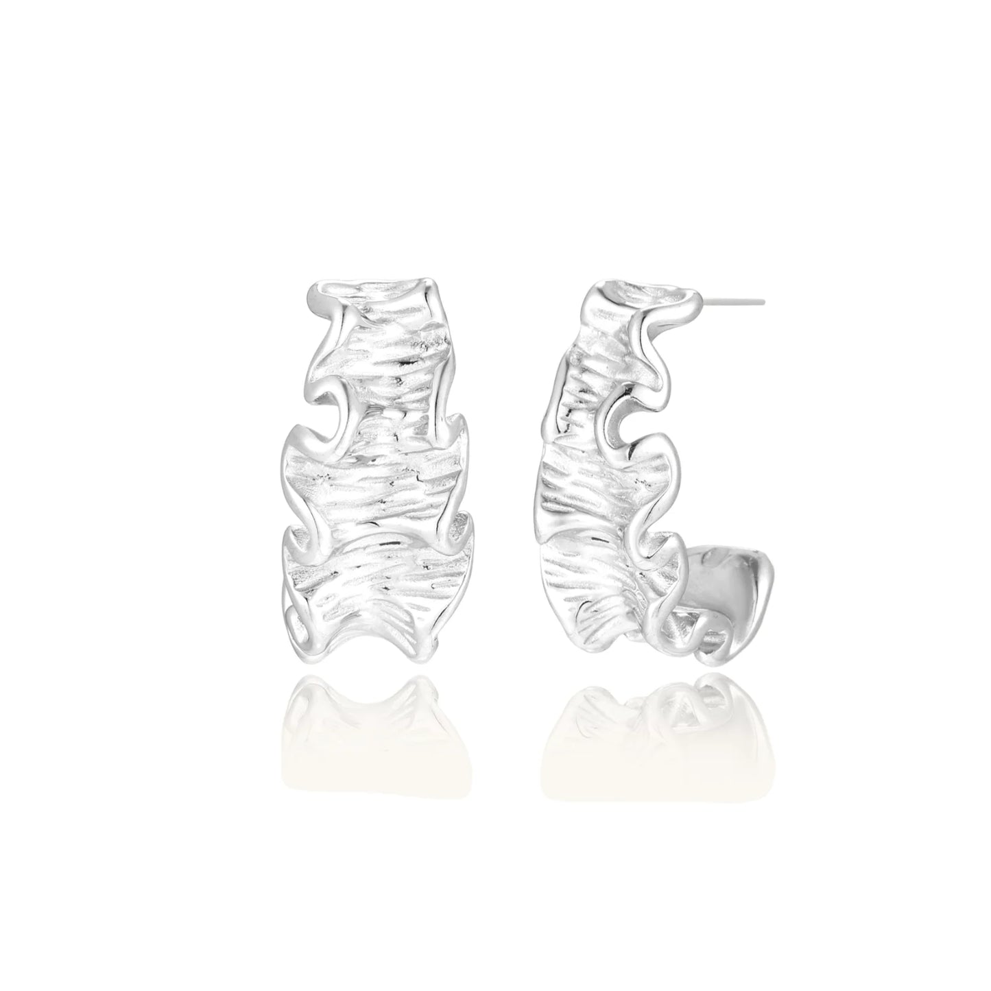Ripple Wave Hoops