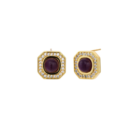 Empress Octagon Studs
