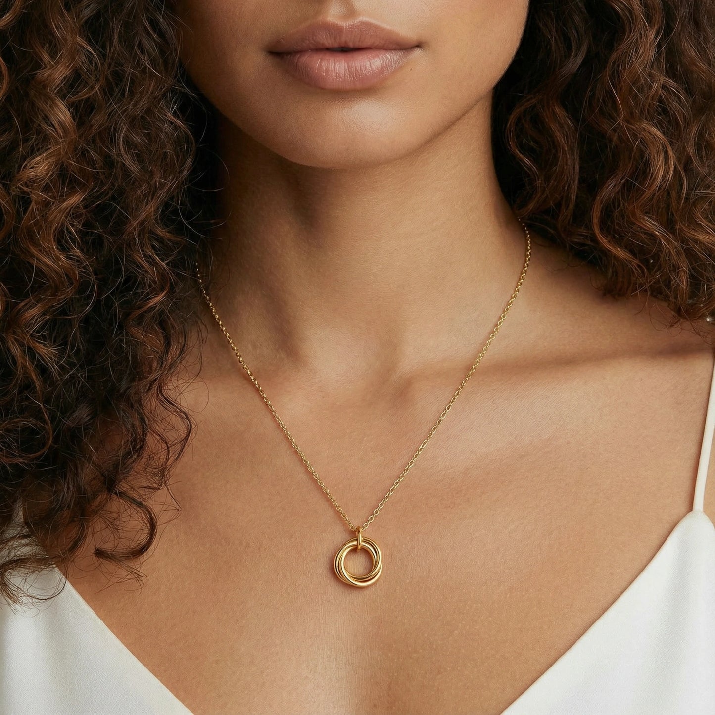 Twisted Harmony Necklace - Aurery