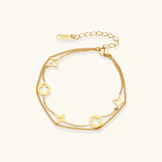 Lucky Star Charm Bracelet - Aurery